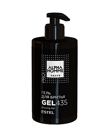 Estel Professional Alpha Homme Pro Foaming Shaving Gel - Гель для бритья 435 мл - hairs-russia.ru